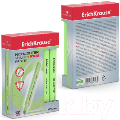 Текстовыделитель Erich Krause Visioline V-17 Pastel / 56020