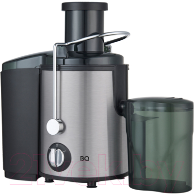 Соковыжималка электрическая BQ J1000 (черный/сталь) - фото
