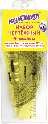 Набор для черчения Юнландия Start 3D / 210741 - фото