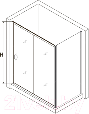 Душевой уголок RGW PA-76 / 35087648-11