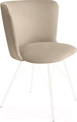 Стул Sheffilton SHT-ST36/S37 (ванильный крем/белый) - фото