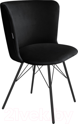 Стул Sheffilton SHT-ST36/S37 (ночное затмение/черный муар) - фото