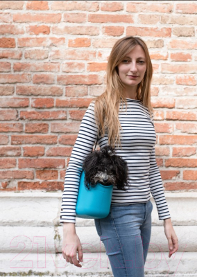 Сумка для животных Ferplast With-me S / 79501017 (черный)