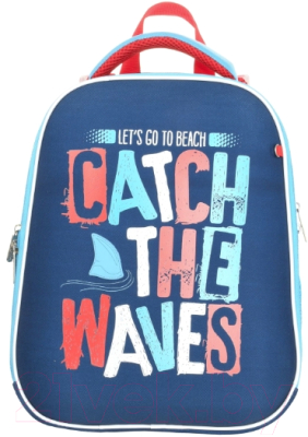 Школьный рюкзак Schoolformat Ergonomic 2 Catch The Waves РЮКЖК2-КВС - фото