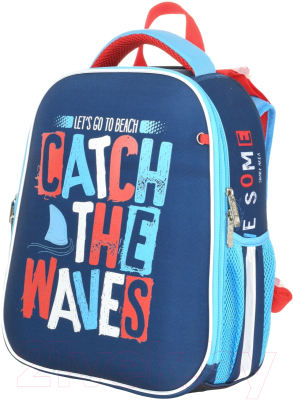 Школьный рюкзак Schoolformat Ergonomic 2 Catch The Waves РЮКЖК2-КВС