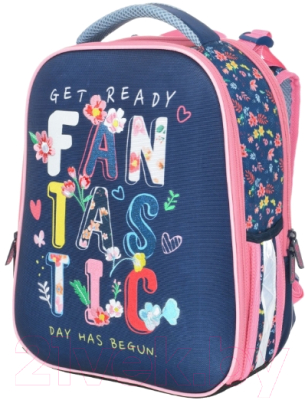Школьный рюкзак Schoolformat 2А4 Funtastic РЮКЖК2А4-ФТС (синий) - фото