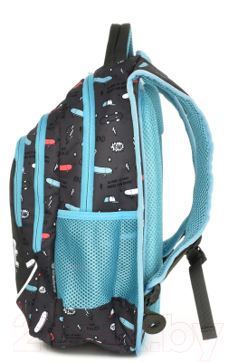 Школьный рюкзак Schoolformat Soft 3 Future РЮКМ3-ФЧР (серый)