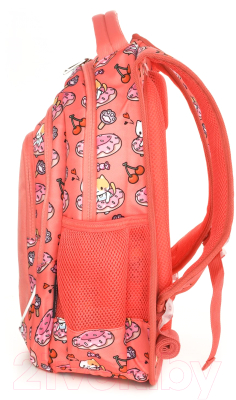 Школьный рюкзак Schoolformat Soft 3 Kitten Donut РЮКМ3-ПНК (коралловый)