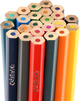 Набор цветных карандашей Creativiki КЦ24КР