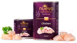 Влажный корм для кошек Nuevo Adult Chicken / 95104