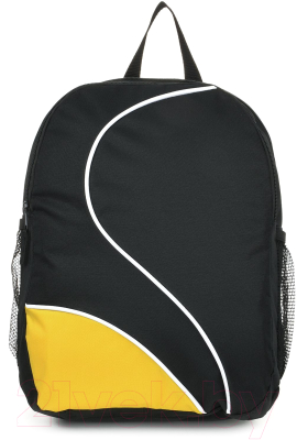 Школьный рюкзак Creativiki Sport Basic РЮКС41КР-ЧЖ (черный/желтый) - фото