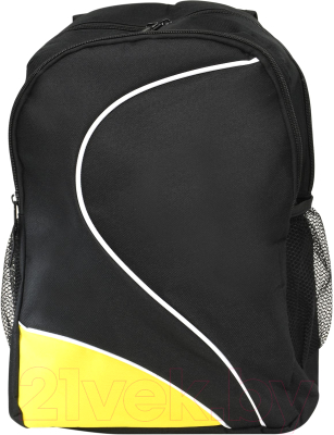 Школьный рюкзак Creativiki Sport Basic РЮКС41КР-ЧЖ (черный/желтый)