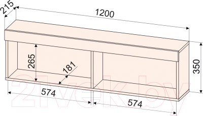 Полка Интерлиния Quartz QZ-П1