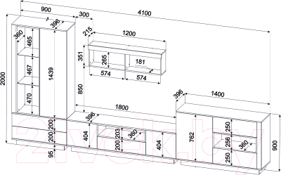 Горка Интерлиния Quartz-2 с подсветкой