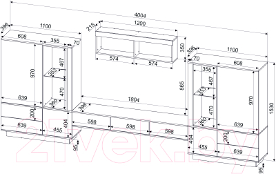 Горка Интерлиния Quartz-11 с подсветкой