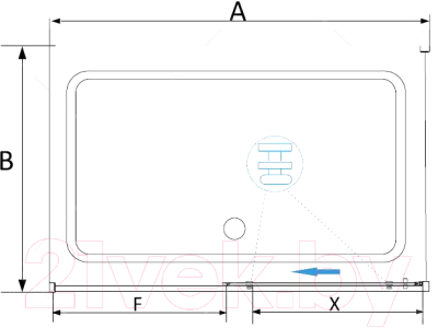 Душевой уголок RGW SV-42B / 32324240-014