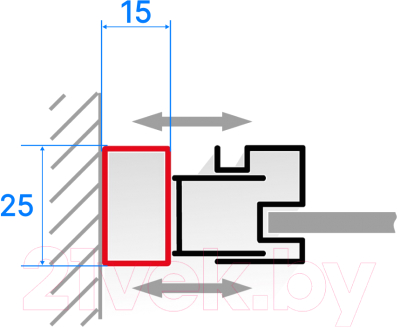 Расширительный профиль RGW A-03 / 41273000-01