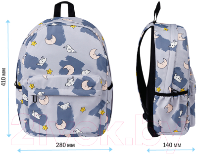 Школьный рюкзак ArtSpace Pattern Moonchild / Bdg_18055