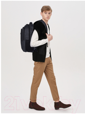 Школьный рюкзак Berlingo City Comfort Black / RU06954