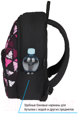 Школьный рюкзак Berlingo Light Black Triangles / RU08024