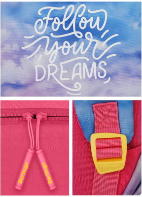 Школьный рюкзак Berlingo Light Sky pink / RU08014