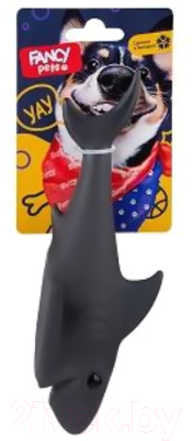 Игрушка для собак Fancy Pets Акула цветная / FPP2 - фото
