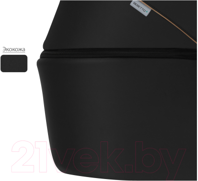 Детская универсальная коляска Bebetto Flavio Pro 2 в 1 черная рама