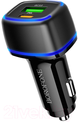 Зарядное устройство автомобильное Borofone BZ14A - фото