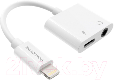 Адаптер Borofone BV12 Lightning - Lightning - фото