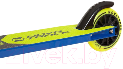 Самокат трюковый Novatrack WOLF'20 PU 110P.WOLF.BBL22