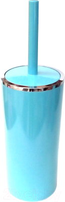 Ершик для унитаза Primanova Lenox M-E34-26 (аквамарин) - фото