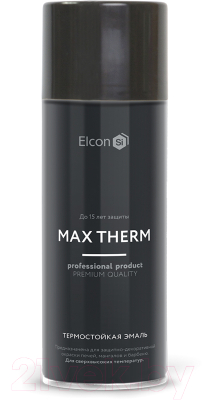 Эмаль Elcon Термостойкая до 400C - фото