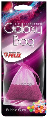Ароматизатор автомобильный FELIX Galaxy Bag Жевательная резинка / 411040137 - фото