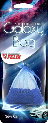 Ароматизатор автомобильный FELIX Galaxy Bag Новое авто / 411040140 - фото