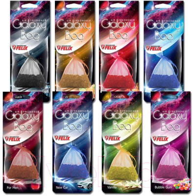 Ароматизатор автомобильный FELIX Galaxy Bag Новое авто / 411040140