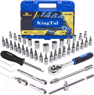 Универсальный набор инструментов KingTul KT-2462-5 Euro