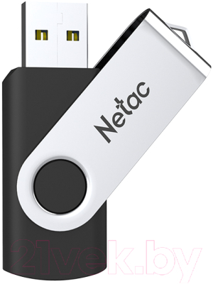 Usb flash накопитель Netac U505 USB2.0 Flash Drive 128GB (NT03U505N-128G-20BK) - фото