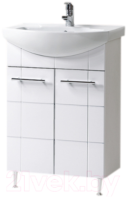 Тумба под умывальник Акваль Анна 60 / АННА.60.00.60.N - фото