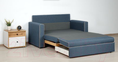 Диван Нижегородмебель и К Найс Р 120 / ТД 114/5