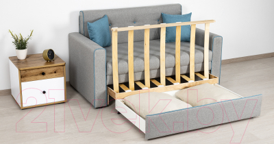 Диван Нижегородмебель и К Найс Р 120 / ТД 296