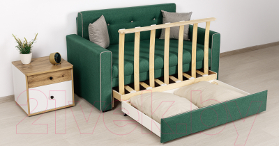 Диван Нижегородмебель и К Найс Р 120 / ТД 297