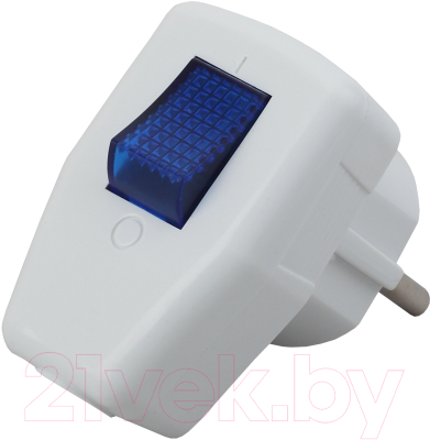 Вилка штепсельная ЭРА Vx5-W / Б0039675