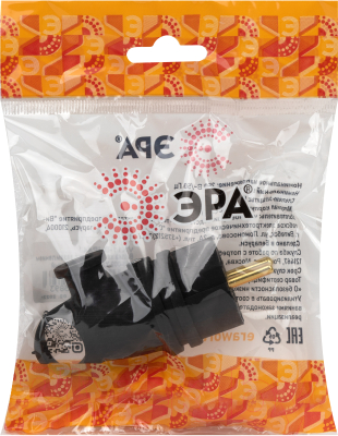 Вилка силовая ЭРА VX11-B-IP44 / Б0055416