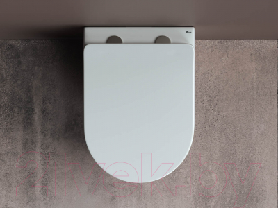 Унитаз подвесной Ceramica Nova Rimless CN1805 (с крепежом и сиденьем)