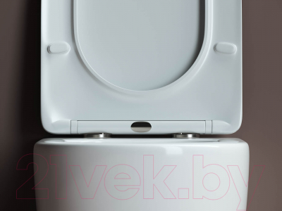 Унитаз подвесной Ceramica Nova Rimless CN1805 (с крепежом и сиденьем)