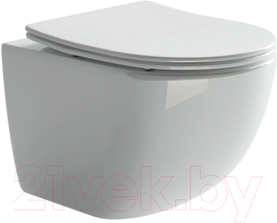 Унитаз подвесной Ceramica Nova Rimless CN3009 - фото