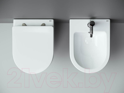 Унитаз подвесной Ceramica Nova Rimless CN4002 (с крепежом и сиденьем)