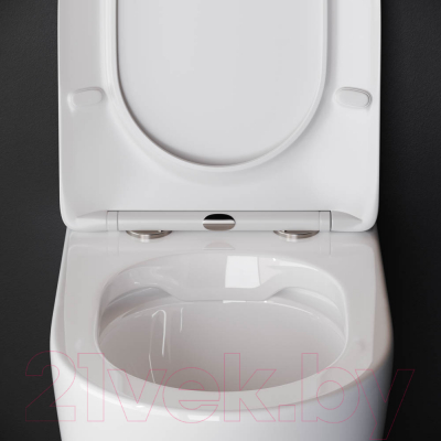 Унитаз приставной Ceramica Nova Rimless HighLight CN1812