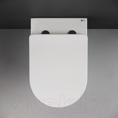 Унитаз приставной Ceramica Nova Rimless HighLight CN1812