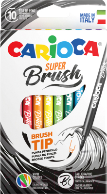 Фломастеры Carioca Super Brush / 42937 - фото